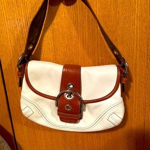 Coach purse with matching small wallet